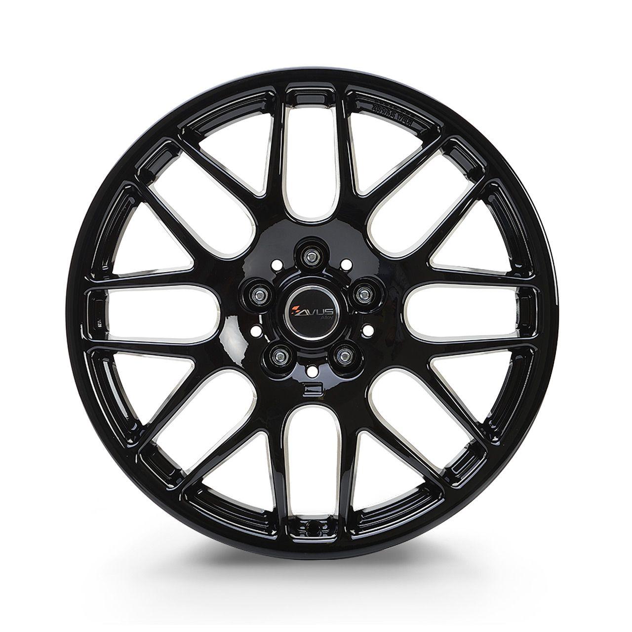 AVUS RACING AC-MB4 black 8.0Jx18 5x112 ET57
