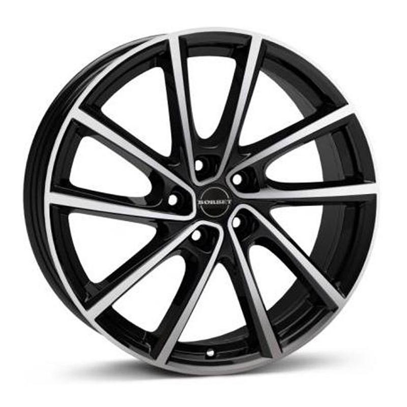 BORBET DESIGN V black glossy 7.0Jx18 5x112 ET54