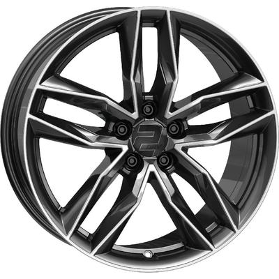 WHEELWORLD-2DRV WH40 dark gunmetal full machined 8.0Jx19 5x112 ET47