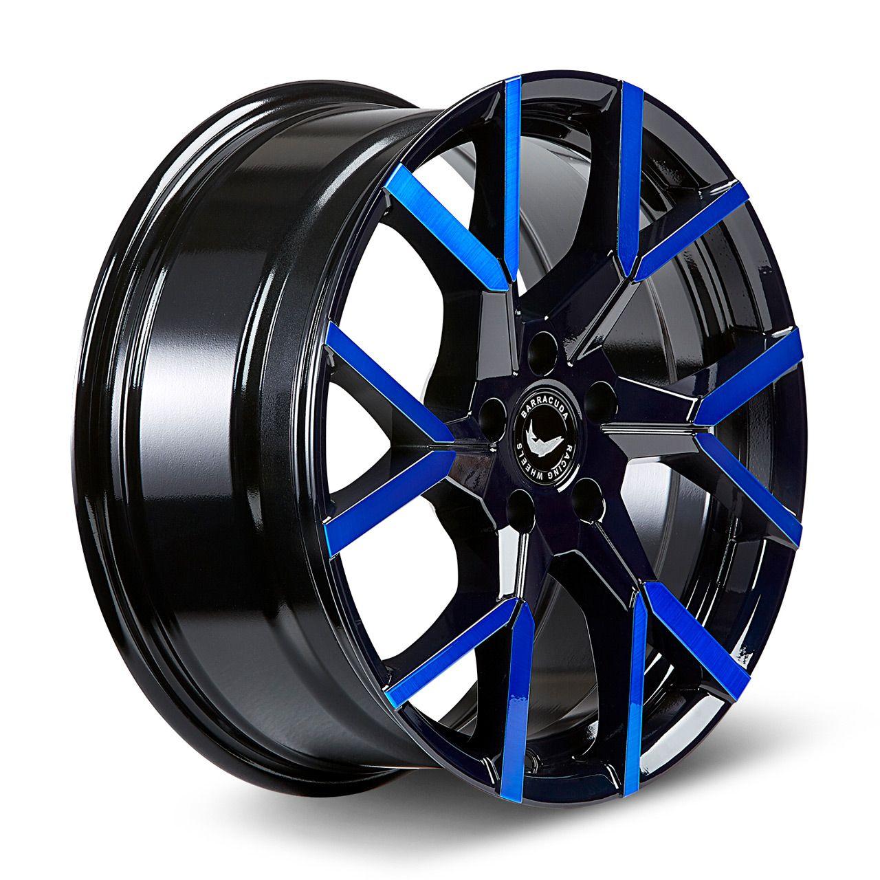 BARRACUDA TZUNAMEE EVO black gloss flashblue 9.0Jx20 5x112 ET35