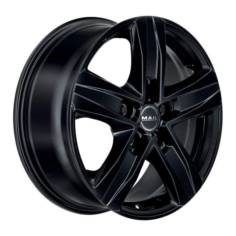 MAK STONE 5 glanz schwarz 7.5Jx18 5x114.3 ET40