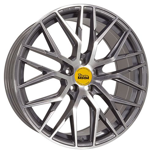 MAM WHEELS MAM RS4 palladium front polished 8.5Jx20 5x112 ET45
