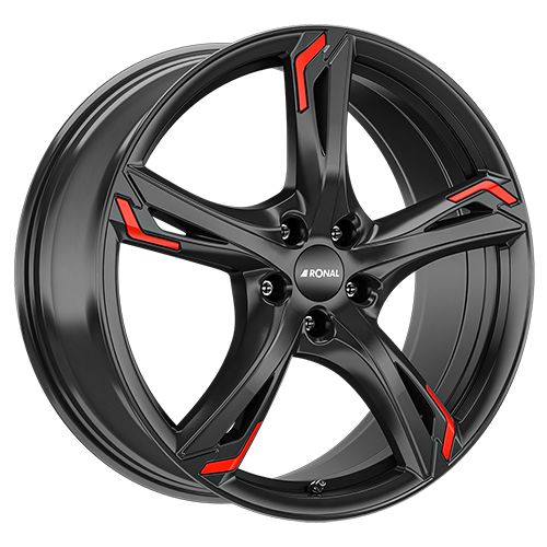 RONAL RONAL R62 RED jetblack 7.5Jx18 5x112 ET35