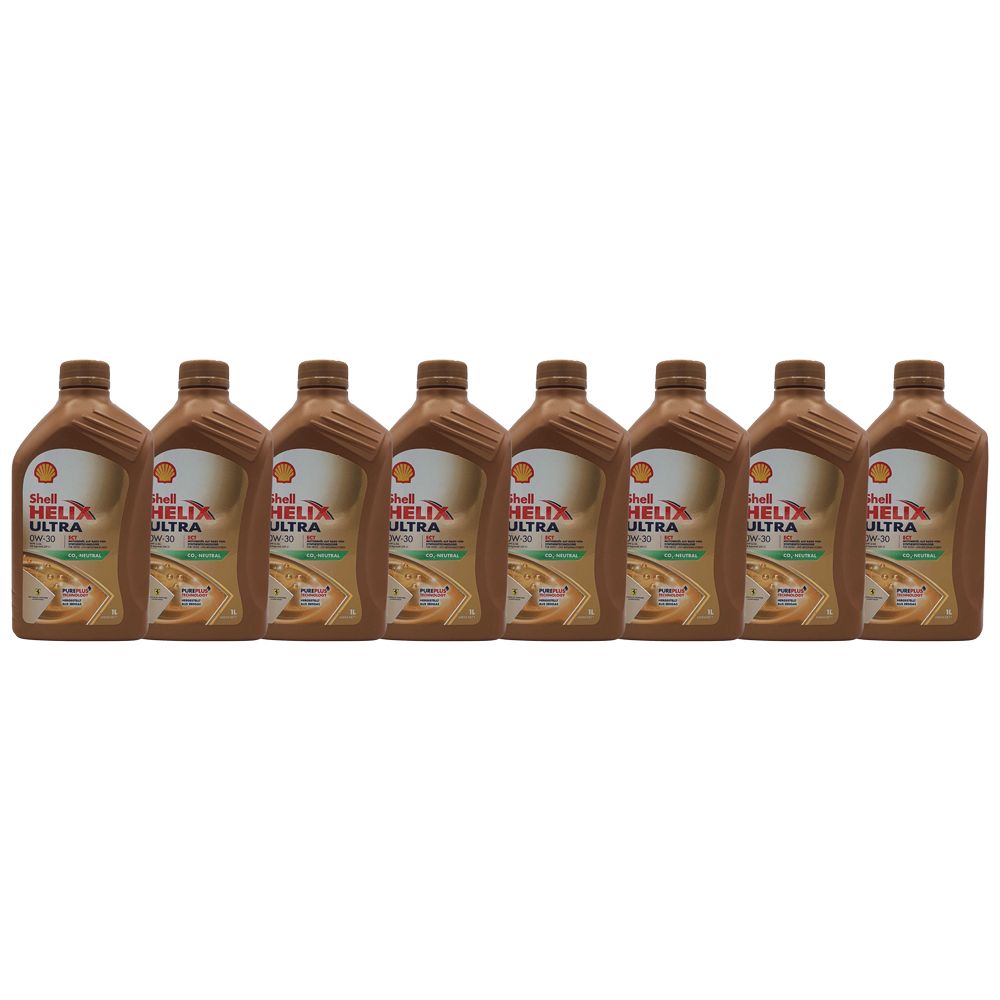 Shell Helix Ultra ECT 0W-30 8x1 Liter