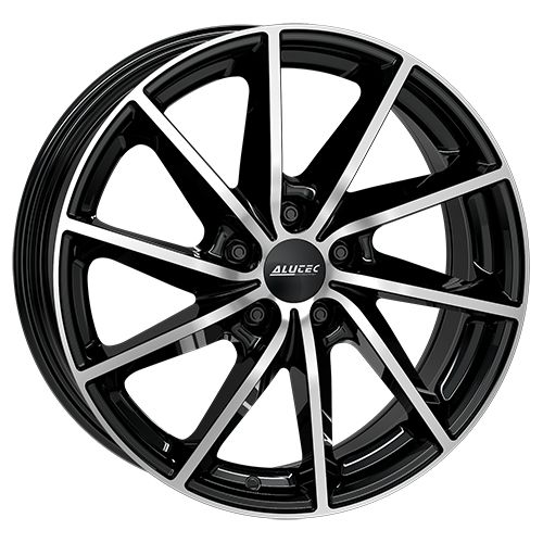 ALUTEC SINGA 4-LOCH diamantschwarz frontpoliert 6.0Jx16 4x108 ET23