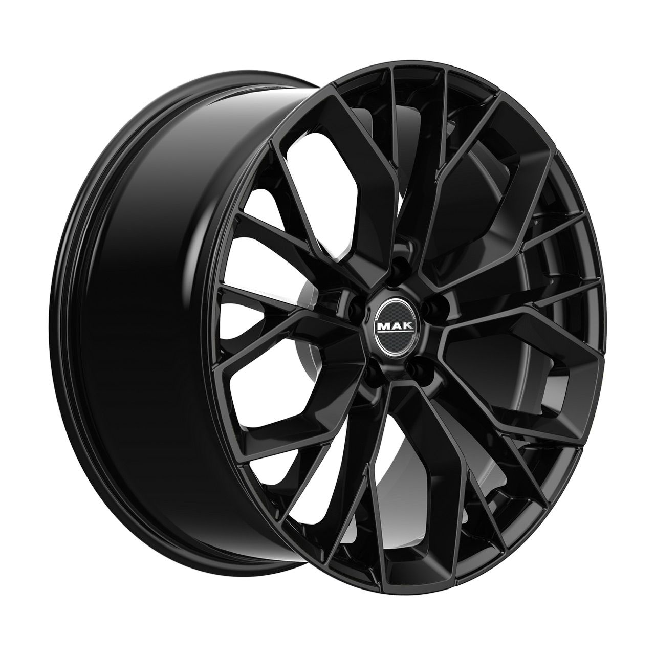 MAK STILO-D gloss black 9.5Jx19 5x108 ET48
