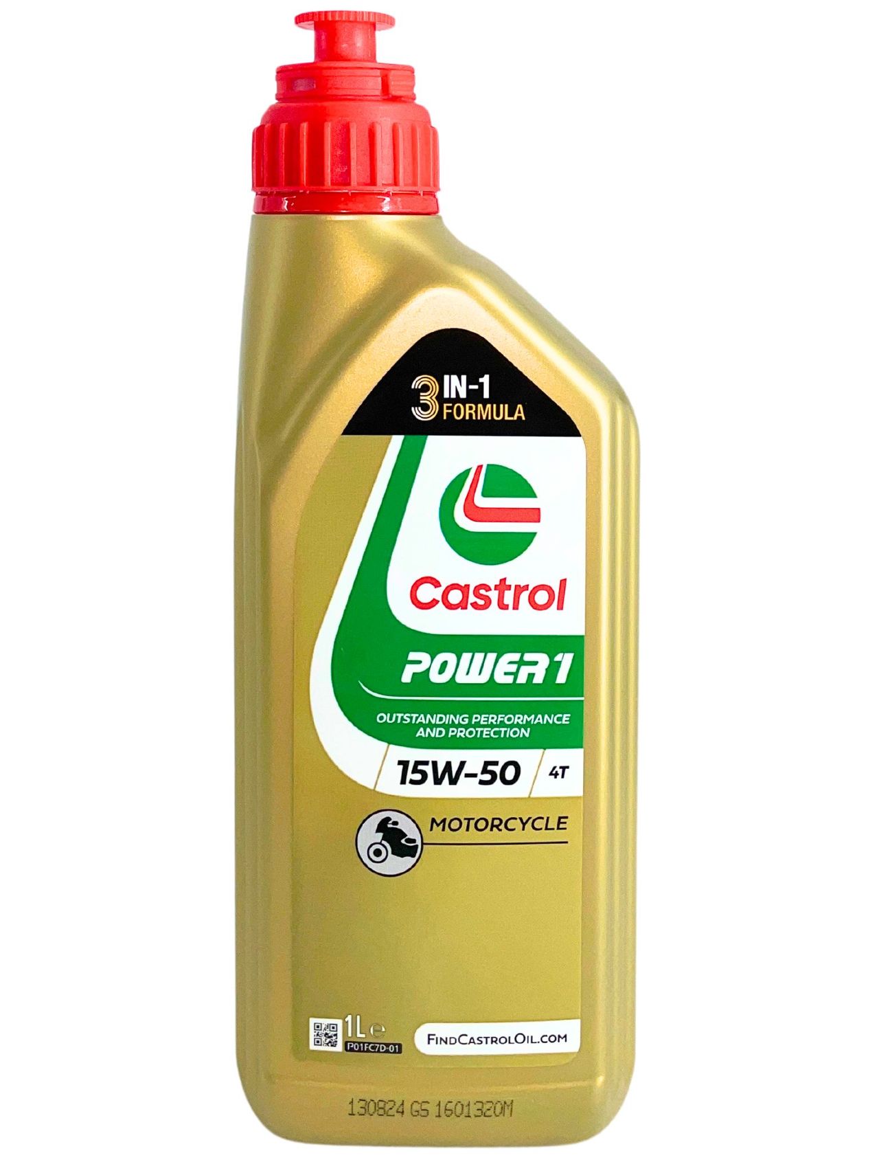 Castrol Power 1 4T 15W-50 1 Liter Castrol Power 1 4T 15W-50 1 Liter