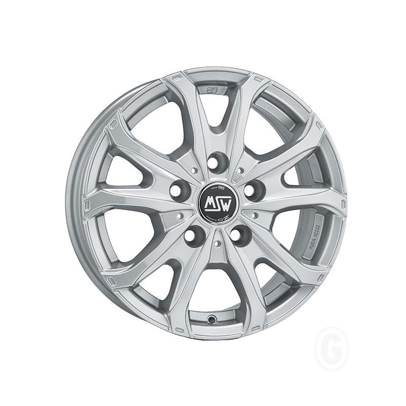 MSW Msw 48 van Full silver 7x17 5x114.3 ET45