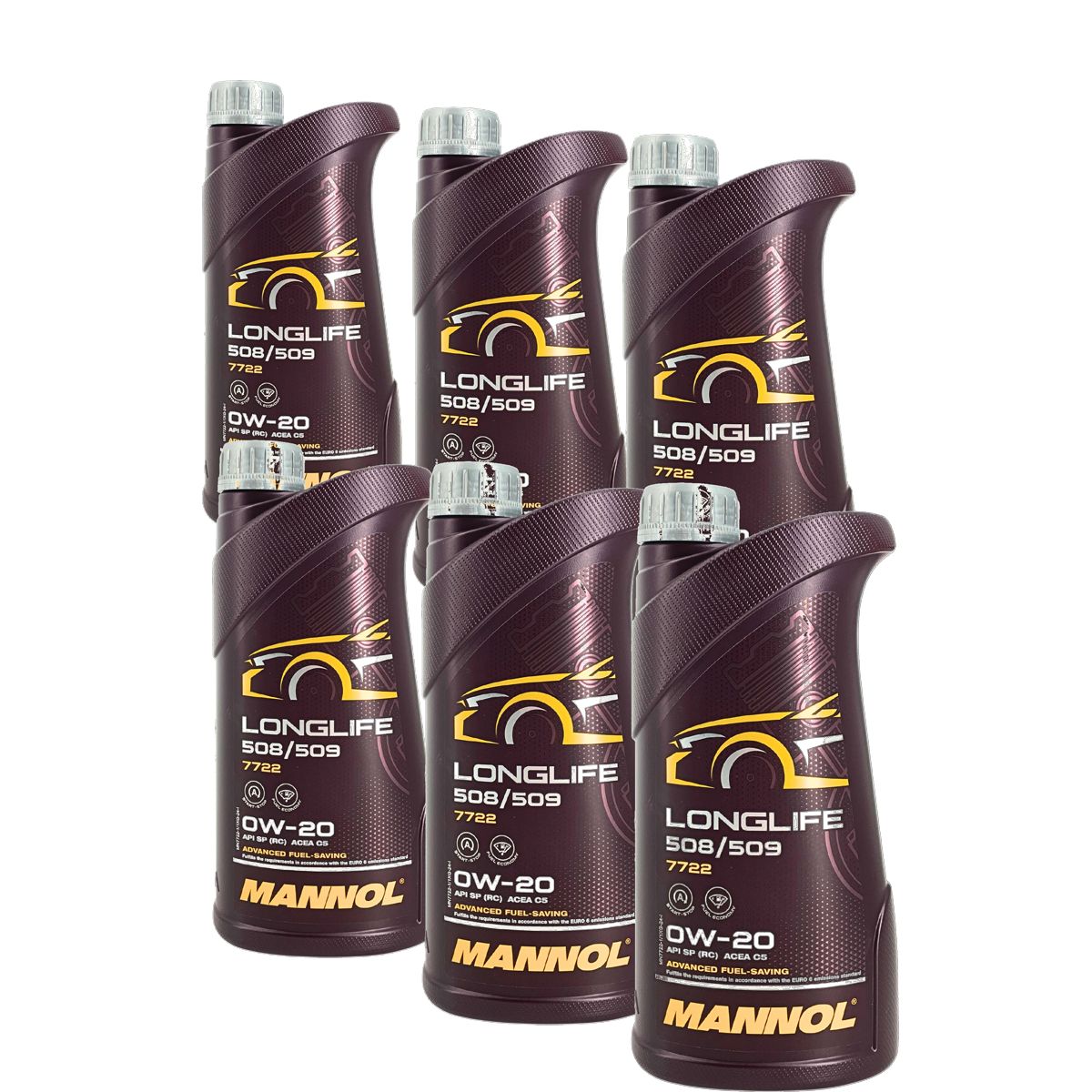 Mannol Longlife 508/509 0W-20 6x1 Liter