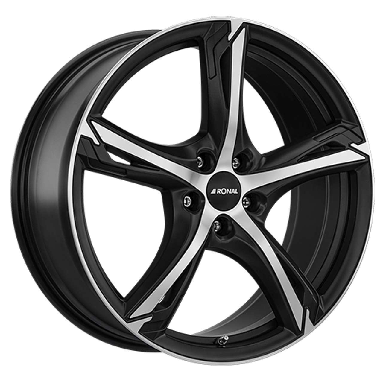 RONAL RONAL R62 jetblack-matt-frontkopiert 7.5Jx17 5x112 ET52