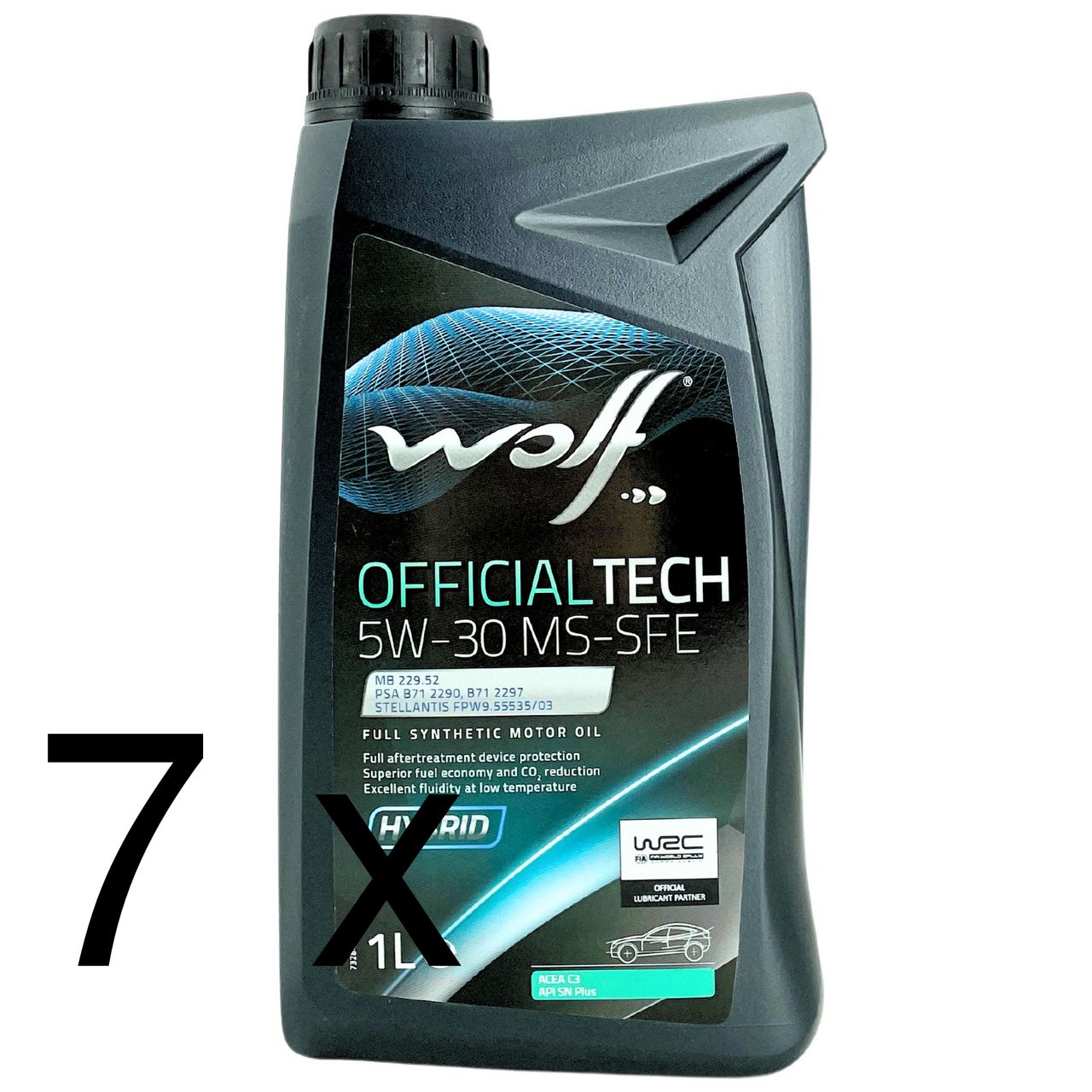 Wolf OfficialTech 5W-30 MS-SFE 7x1 Liter