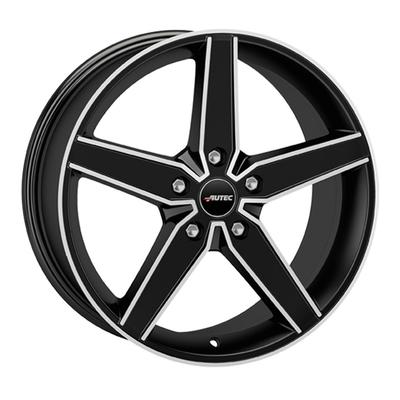 AUTEC TYP D - DELANO schwarzmatt poliert 8.0Jx18 5x112 ET45