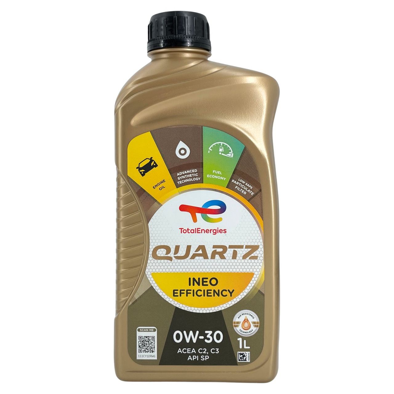 Total Quartz Ineo Efficiency 0W-30 2x1 Liter