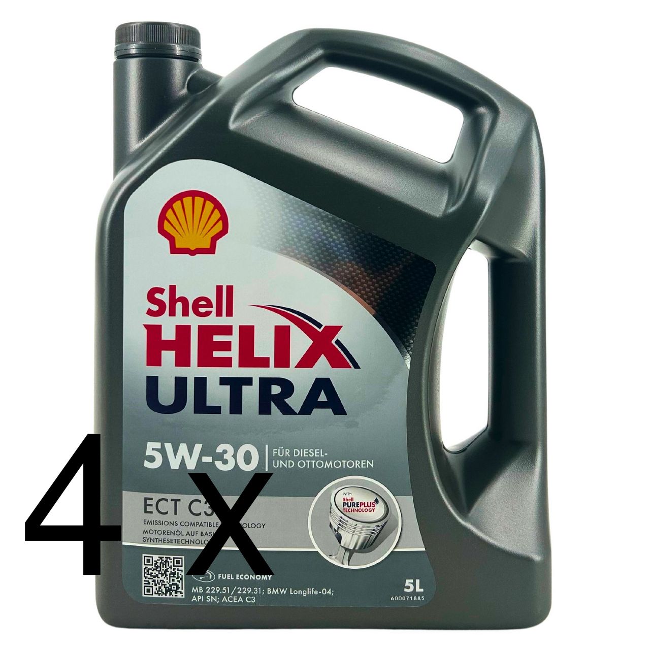 Shell Helix Ultra ECT C3 5W-30 4x5 Liter Shell Helix Ultra ECT C3 5W-30 4x5 Liter