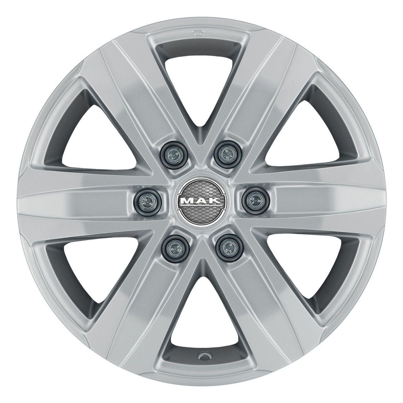 MAK STONE 6 silber 8.5Jx20 6x139.7 ET30