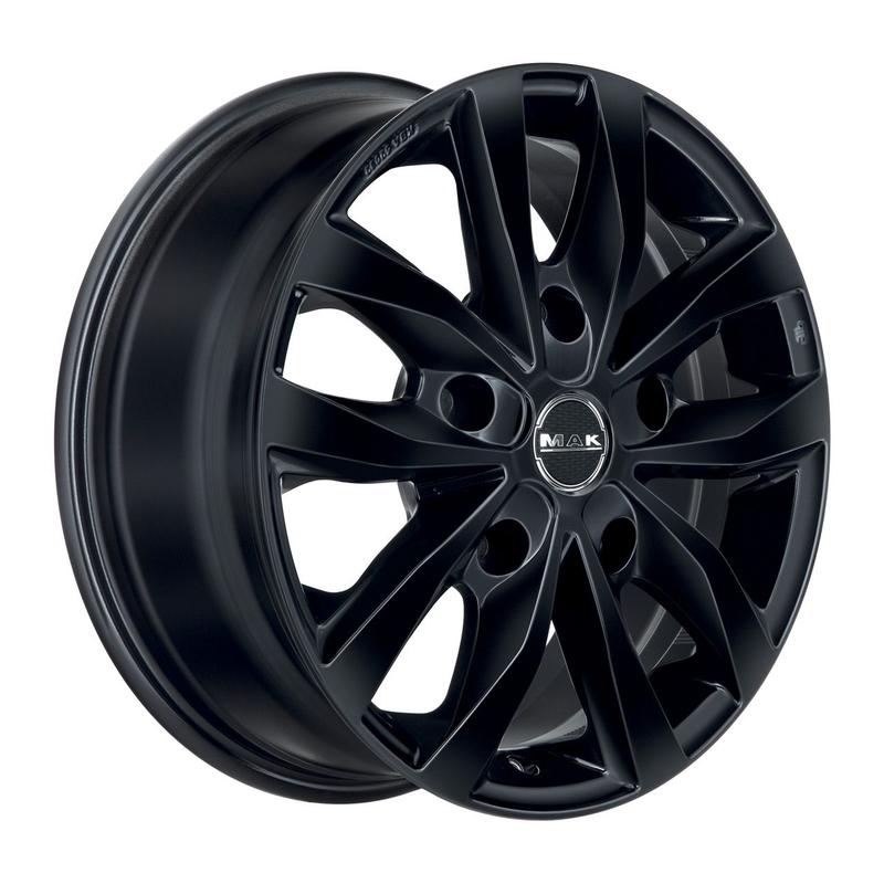 MAK LOAD 5 gloss black 6.5Jx16 5x118 ET55