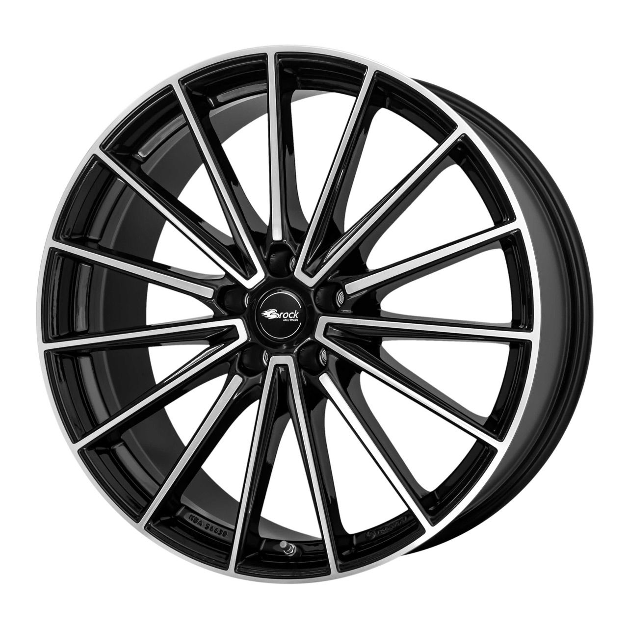 BROCK B43 schwarz glanz voll-poliert (sgvp) 8.0Jx20 5x114.3 ET57