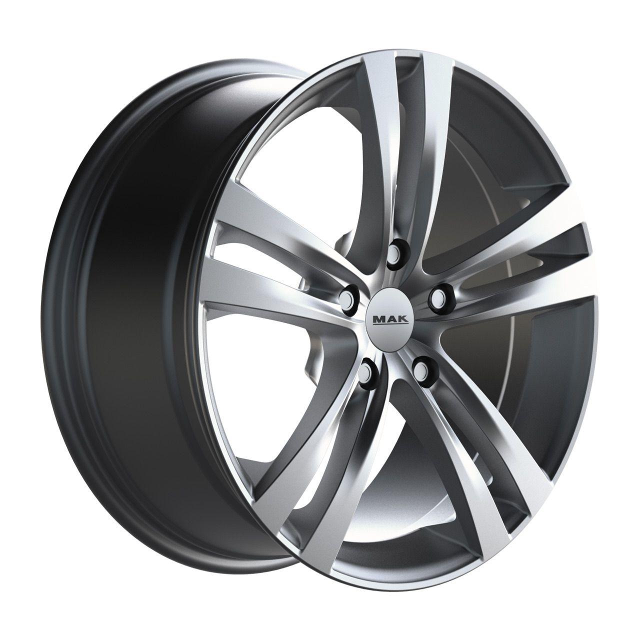 MAK ZENITH hypersilber 6.5Jx15 4x100 ET40