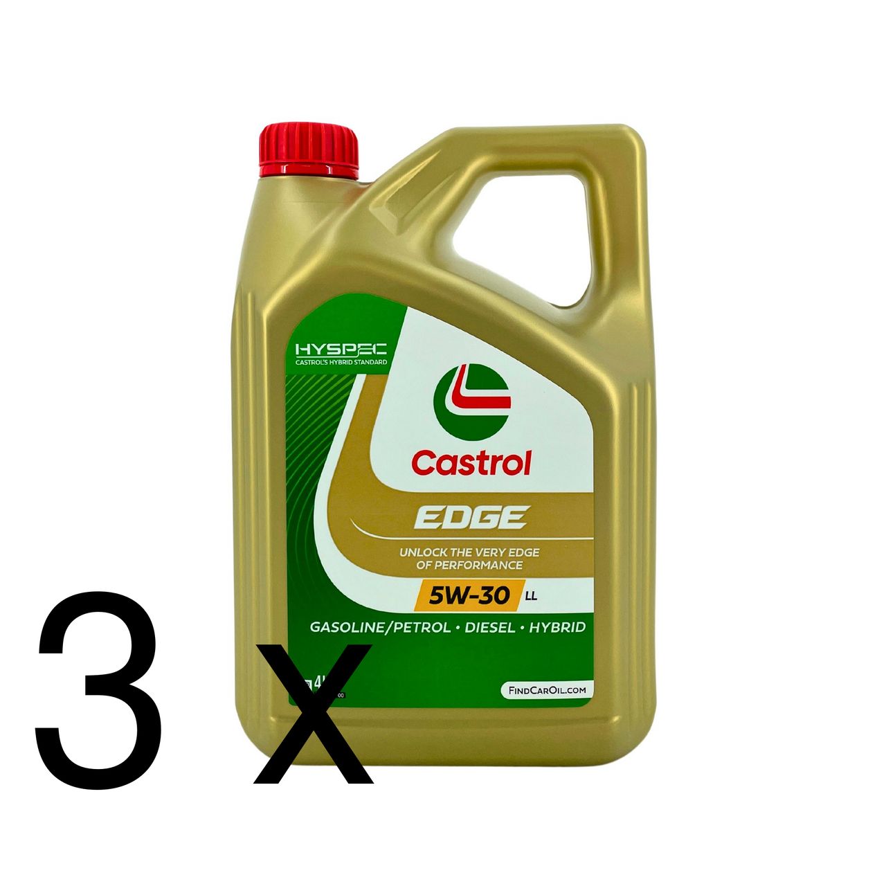 Castrol Edge 5W-30 LL 3x4 Liter Castrol Edge 5W-30 LL 3x4 Liter
