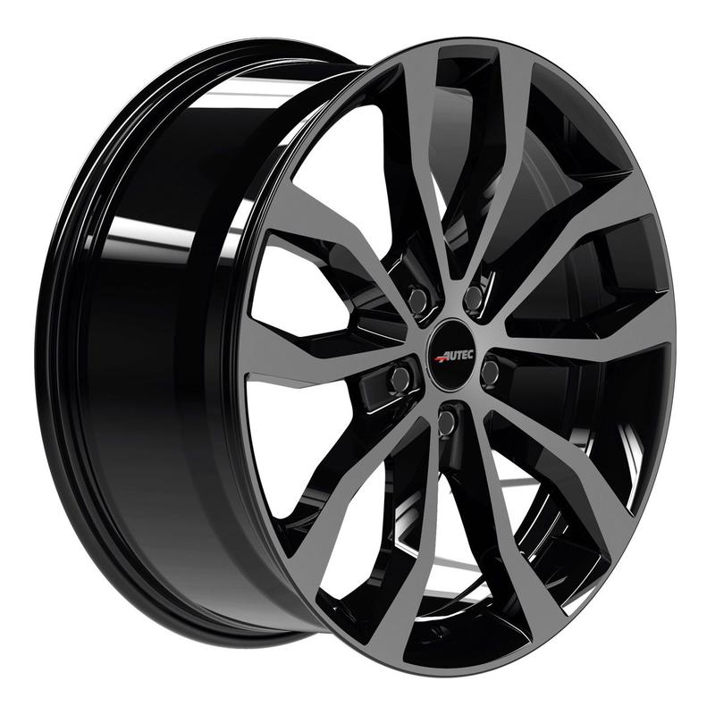 AUTEC TYP U - UTECA schwarz poliert 8.5Jx18 5x112 ET50