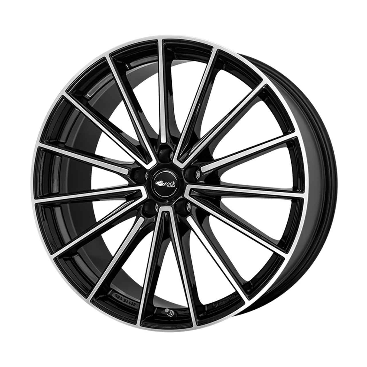 BROCK B43 schwarz glanz voll-poliert (sgvp) 9.0Jx21 5x108 ET38.5