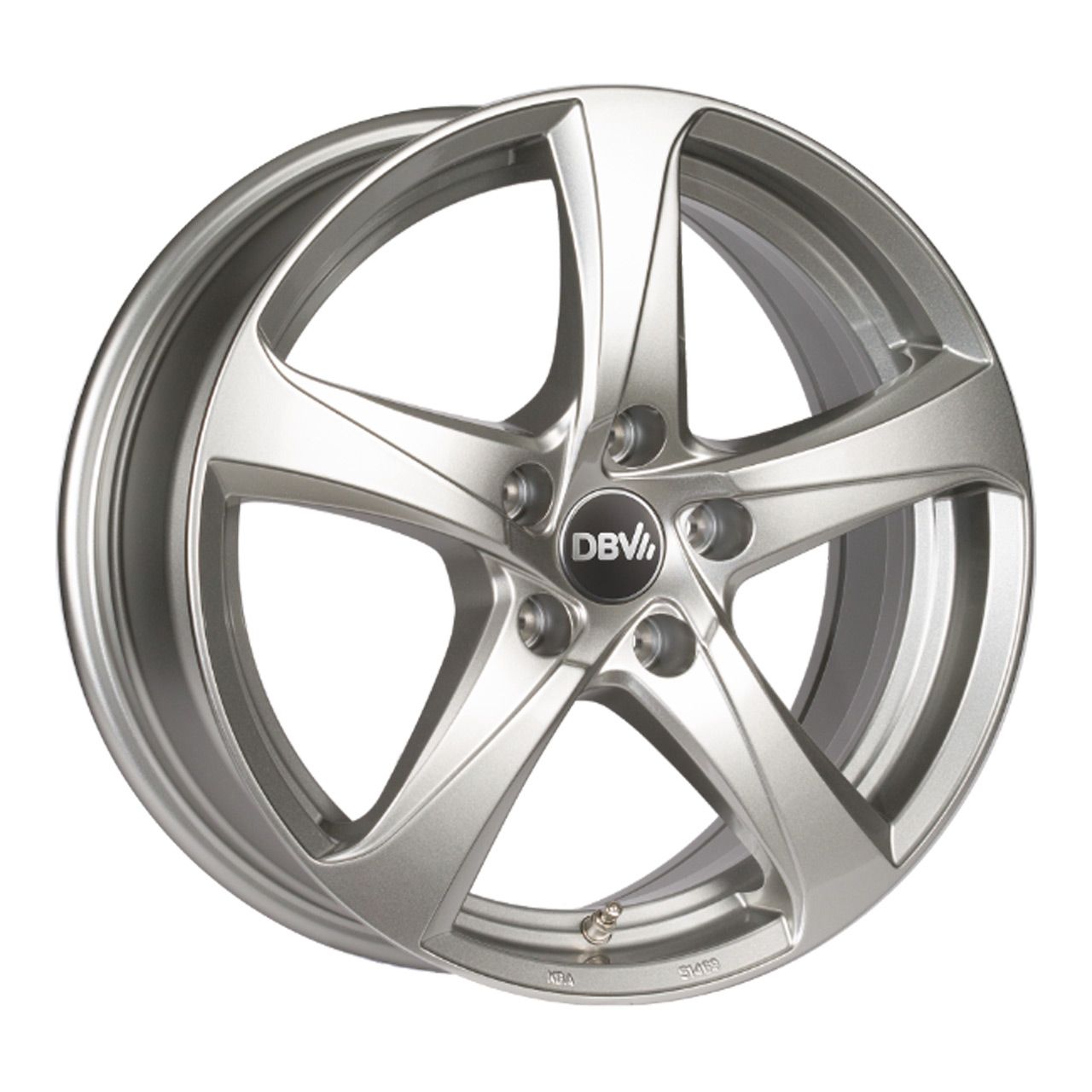 DBV 5SP 001 shadow silber 6.0Jx15 5x112 ET43