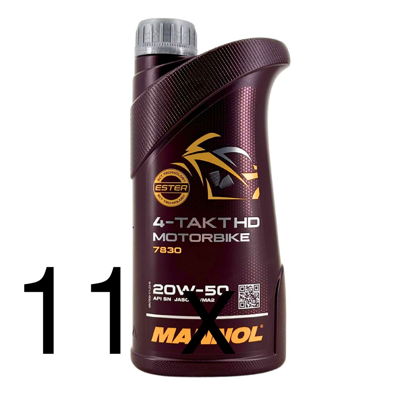 Mannol 4-Takt Motorbike HD 20W-50 11x1 Liter Mannol 4-Takt Motorbike HD 20W-50 11x1 Liter