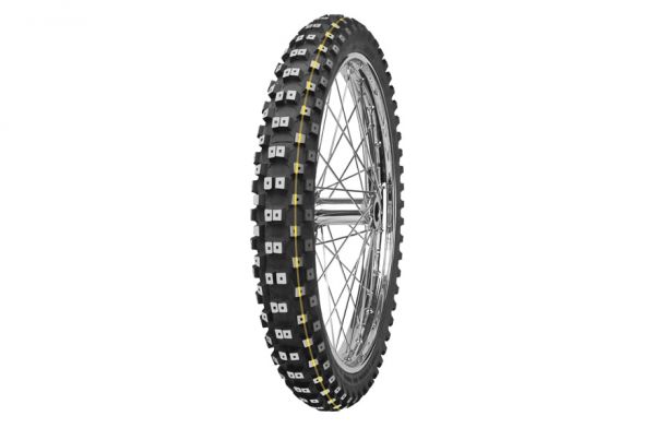 MITAS C-17 DAKAR 90/90 - 21 M/C TT 54R YELLOW STRIPE FRONT M+S