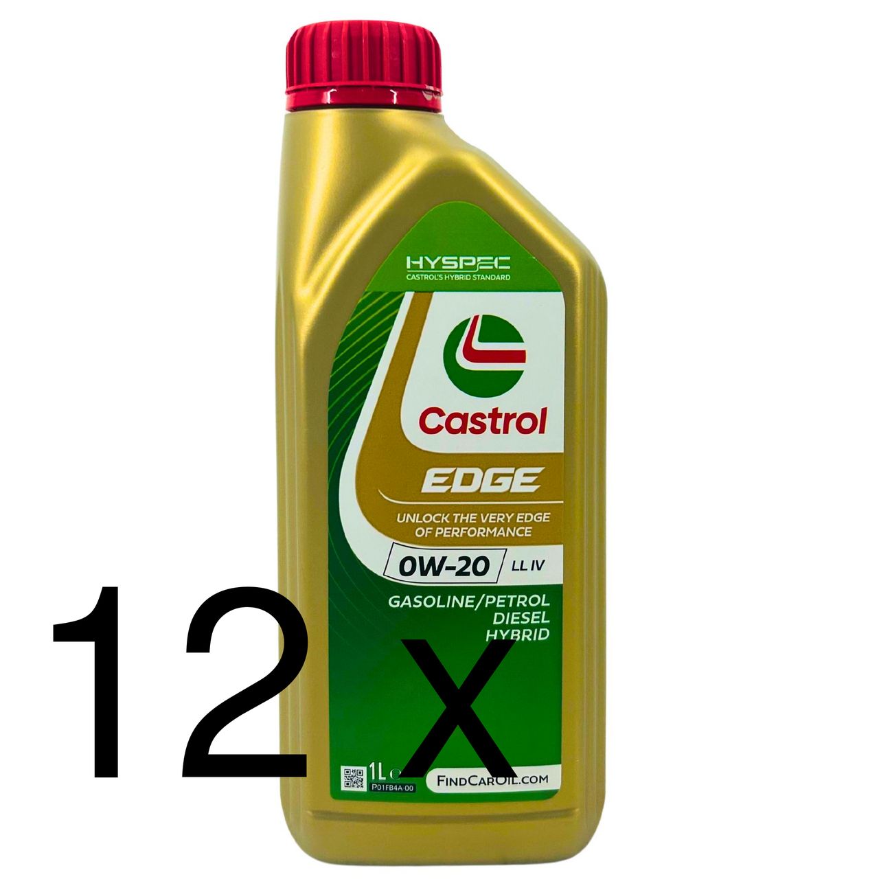Castrol Edge 0W-20 LL IV 12x1 Liter Castrol Edge 0W-20 LL IV 12x1 Liter