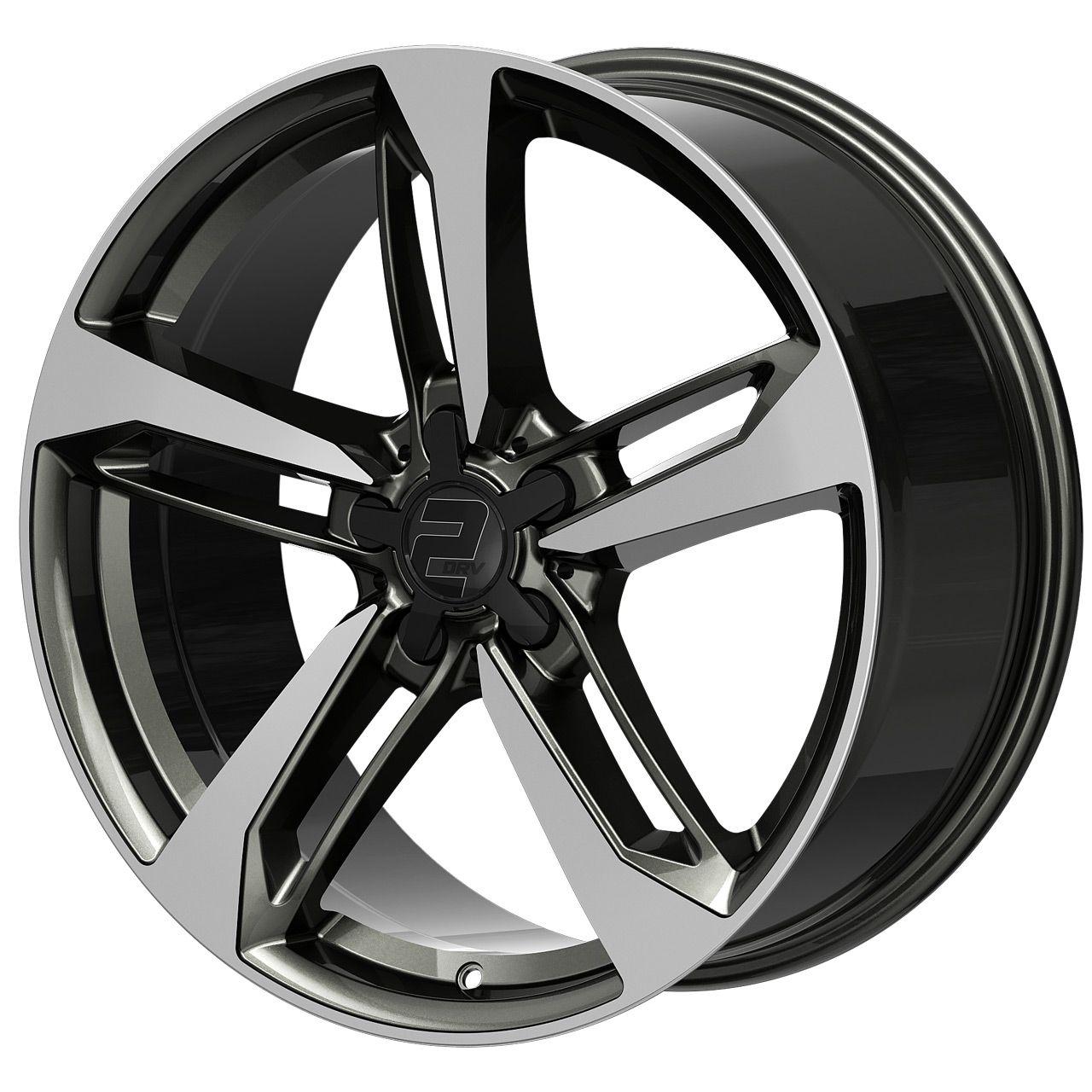 WHEELWORLD-2DRV WH36 dark gunmetal full machined 8.5Jx19 5x112 ET30