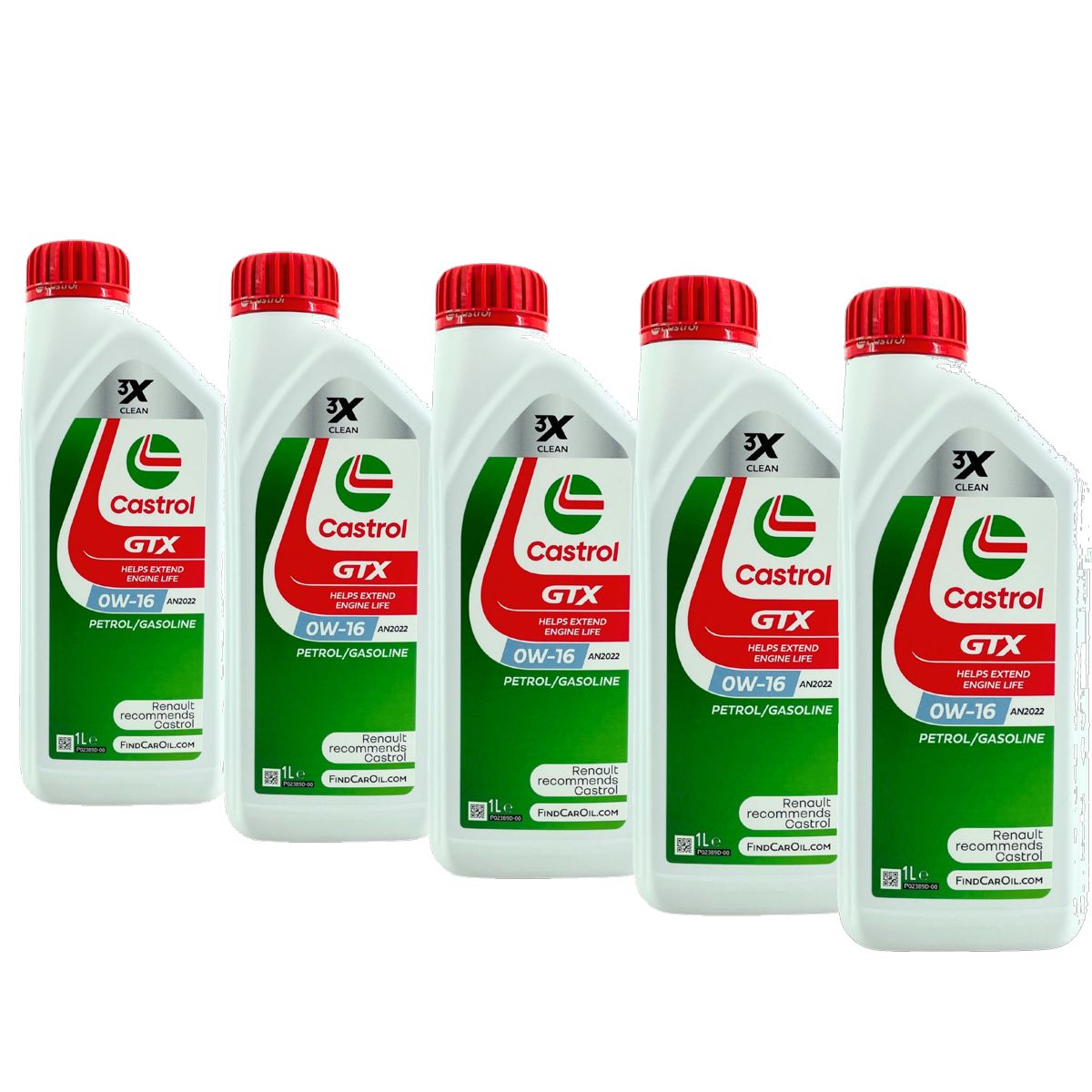 Castrol GTX 0W-16 AN2022 5x1 Liter