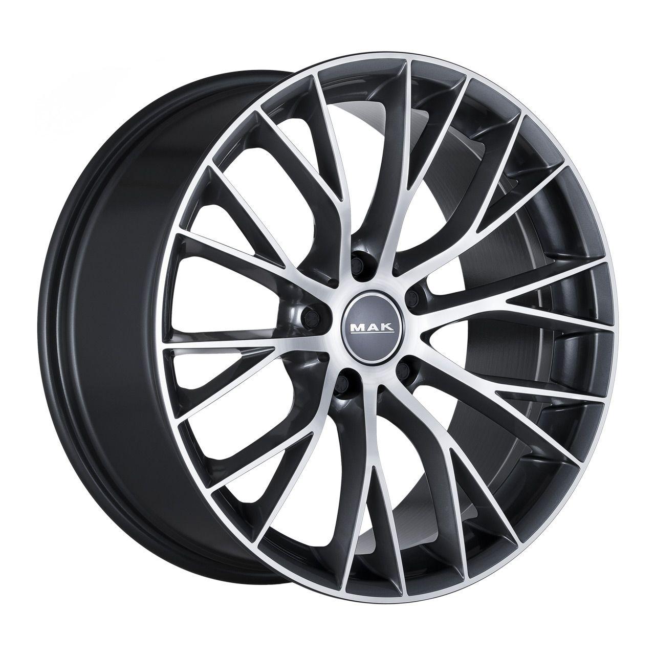 MAK MUNCHEN gun metal mirror face 8.5Jx20 5x120 ET25