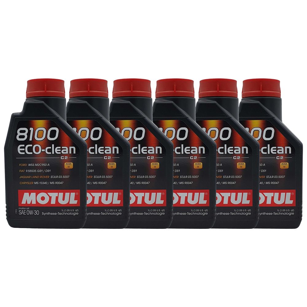 Motul 8100 Eco-clean 0W-30 6x1 Liter