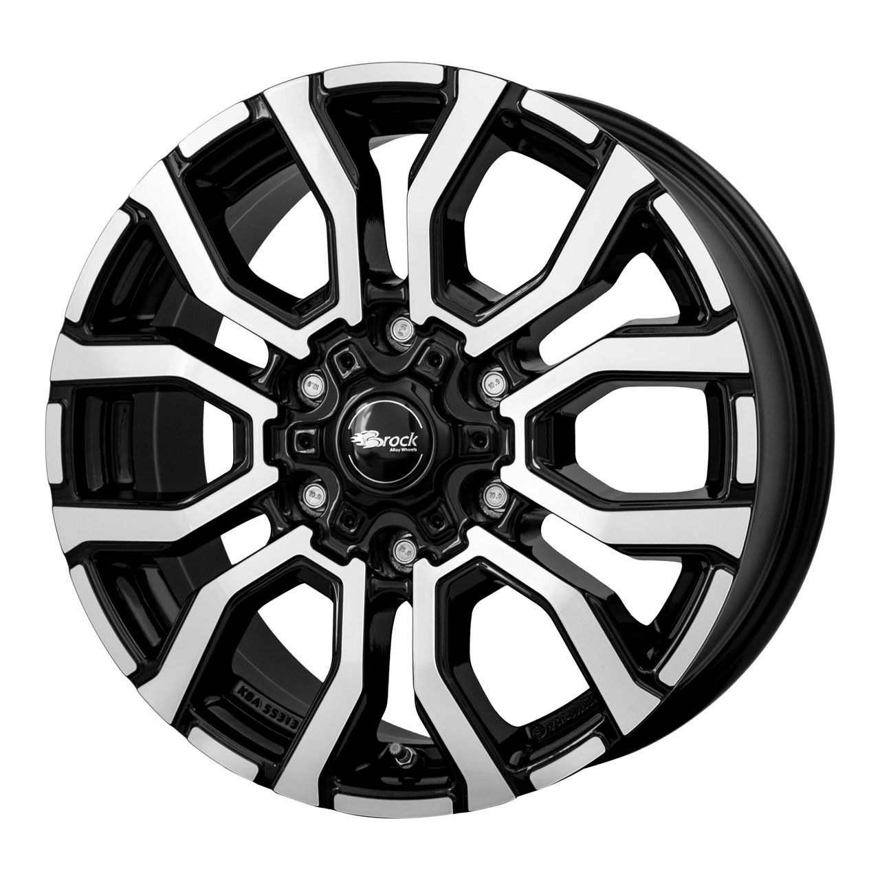 RC-DESIGN RC35 schwarz glanz voll-poliert (sgvp) 7.5Jx17 6x139.7 ET55