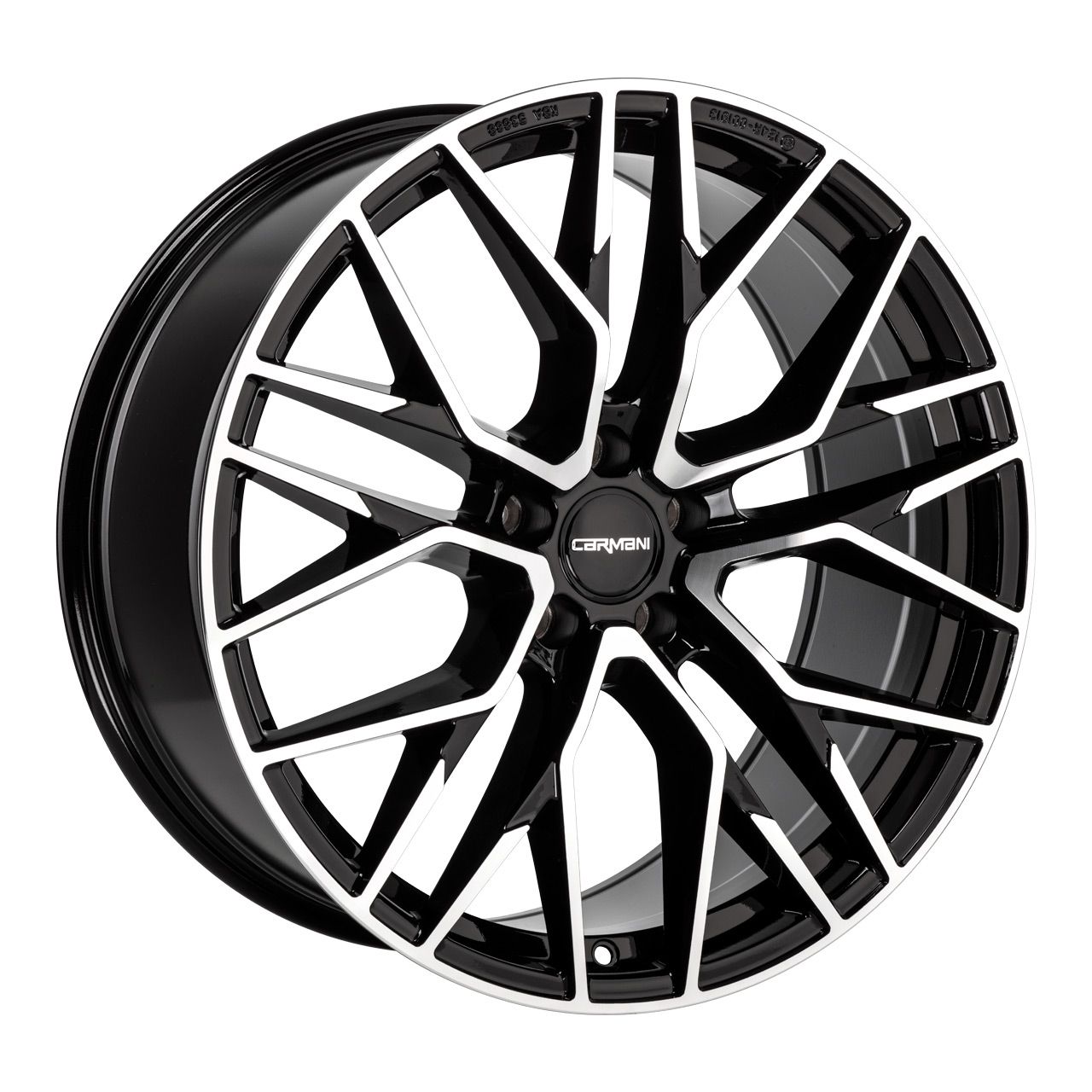 CARMANI CA 20 LUDWIG black polish 6.5Jx16 5x112 ET54