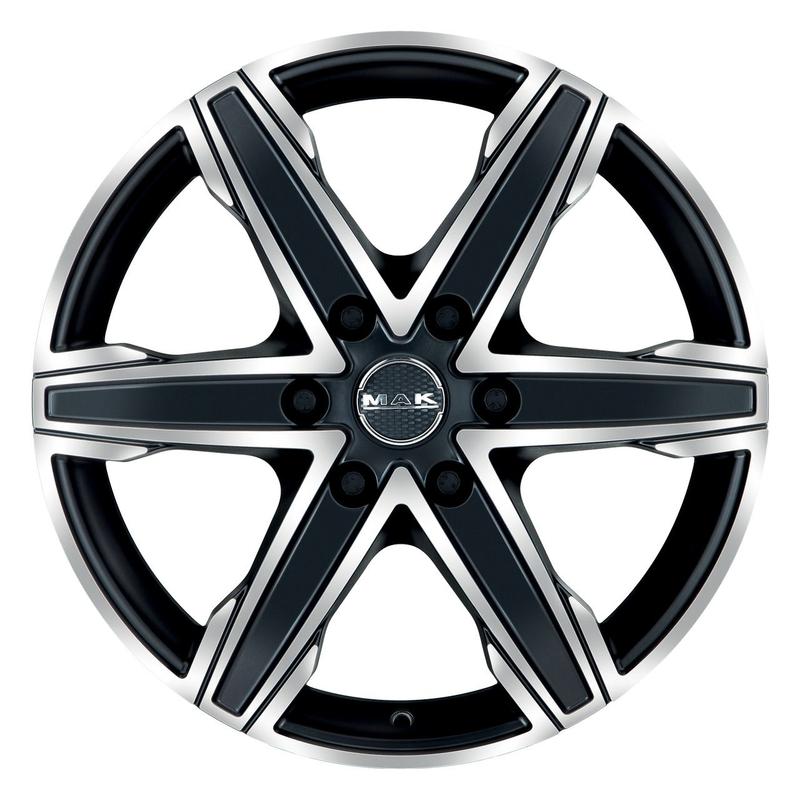 MAK KING 6 ice black 7.5Jx17 6x114.3 ET45