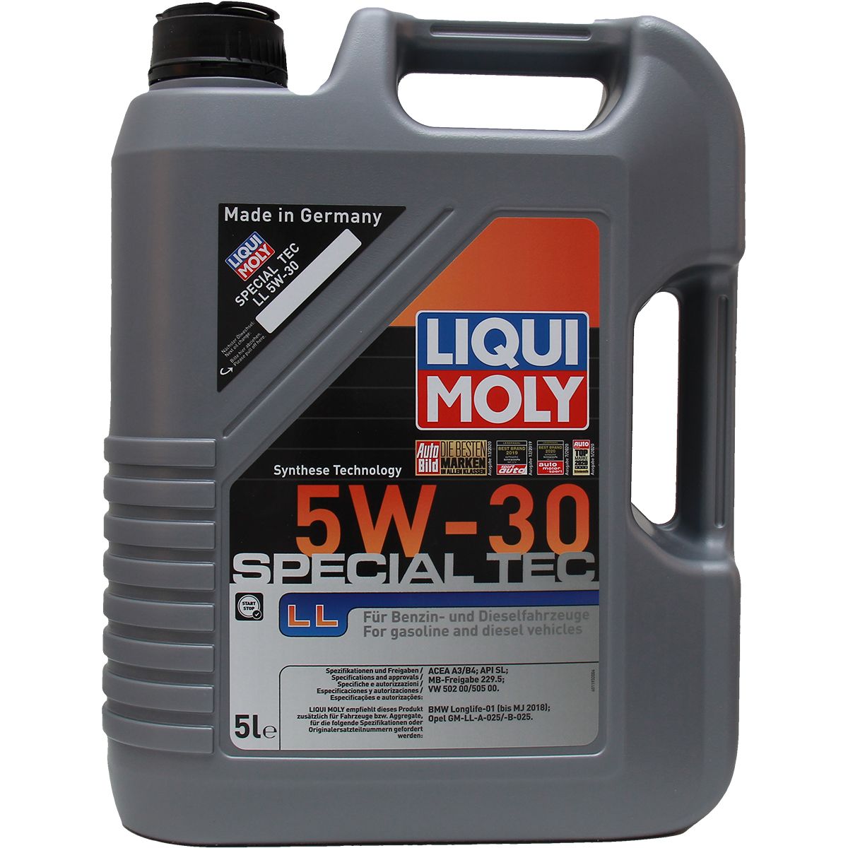 Liqui Moly Special Tec LL 5W-30 5 Liter Liqui Moly Special Tec LL 5W-30 5 Liter