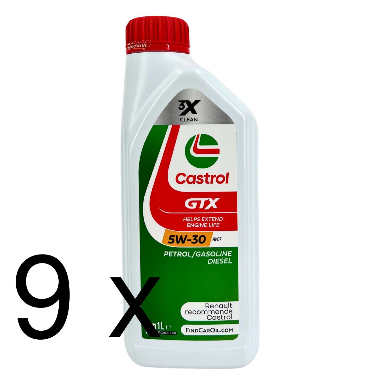 Castrol GTX 5W-30 RN17 9x1 Liter