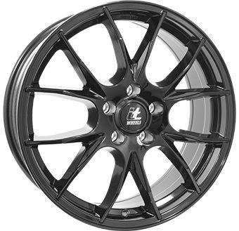 ITWHEELS KIRA shiny black 6.5Jx16 5x100 ET48
