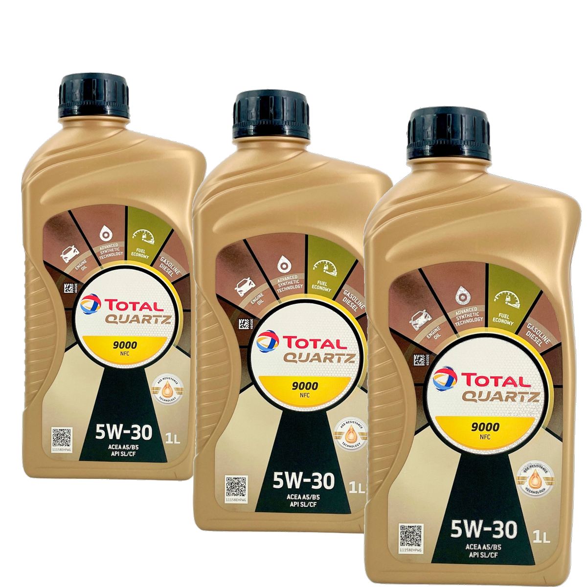 Total Quartz 9000 NFC 5W-30 3x1 Liter