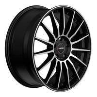AUTEC TYP L - LAMERA schwarzmatt poliert 7.5Jx17 5x100 ET40