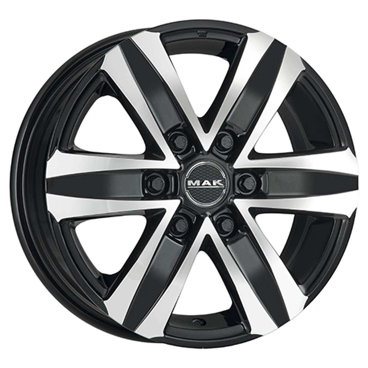 MAK STONE 6 black mirror 8.0Jx18 6x139.7 ET15