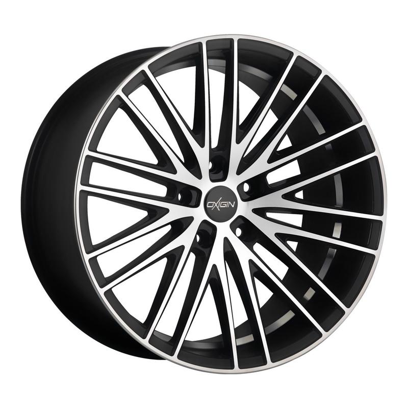 OXIGIN 19 OXSPOKE black full polish 8.5Jx19 5x108 ET45