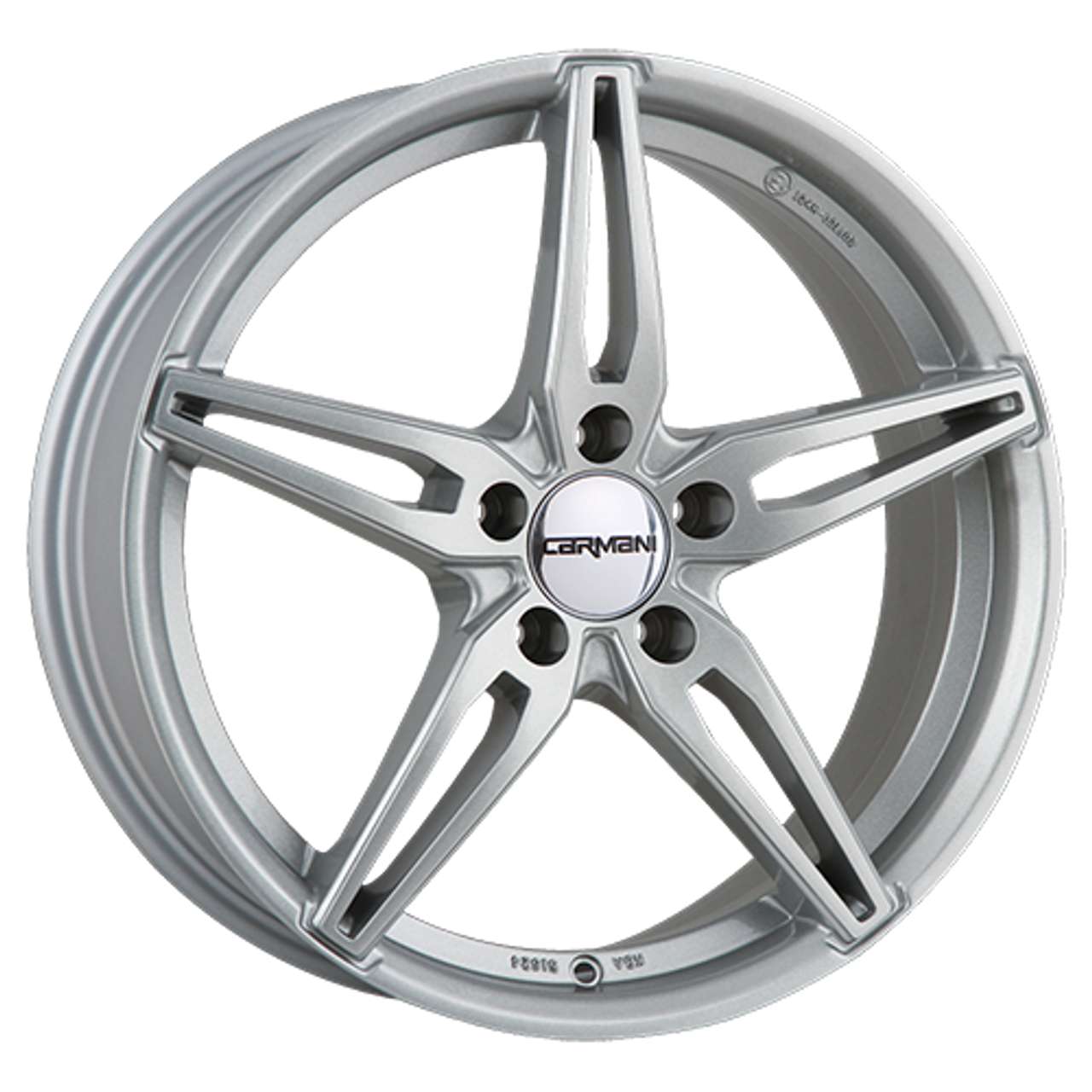 CARMANI CA 15 OSKAR kristallsilber 7.5Jx18 5x112 ET51
