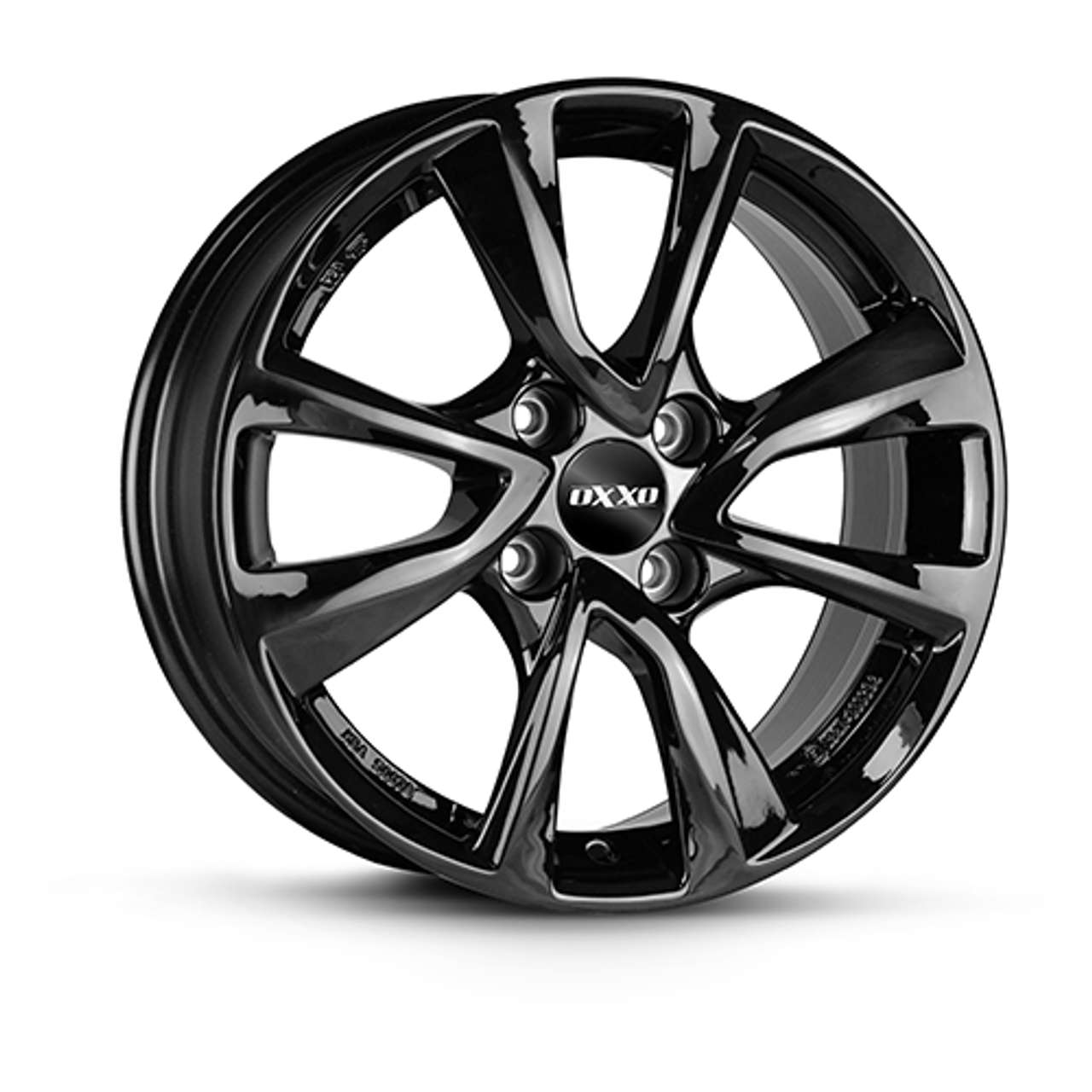 OXXO WHEELS OBERON 4 BLACK schwarz 6.0Jx15 4x100 ET31