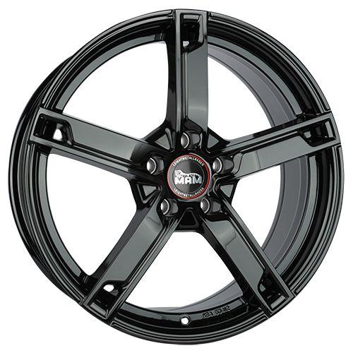 MAM WHEELS MAM W4 black painted 6.0Jx15 5x112 ET43