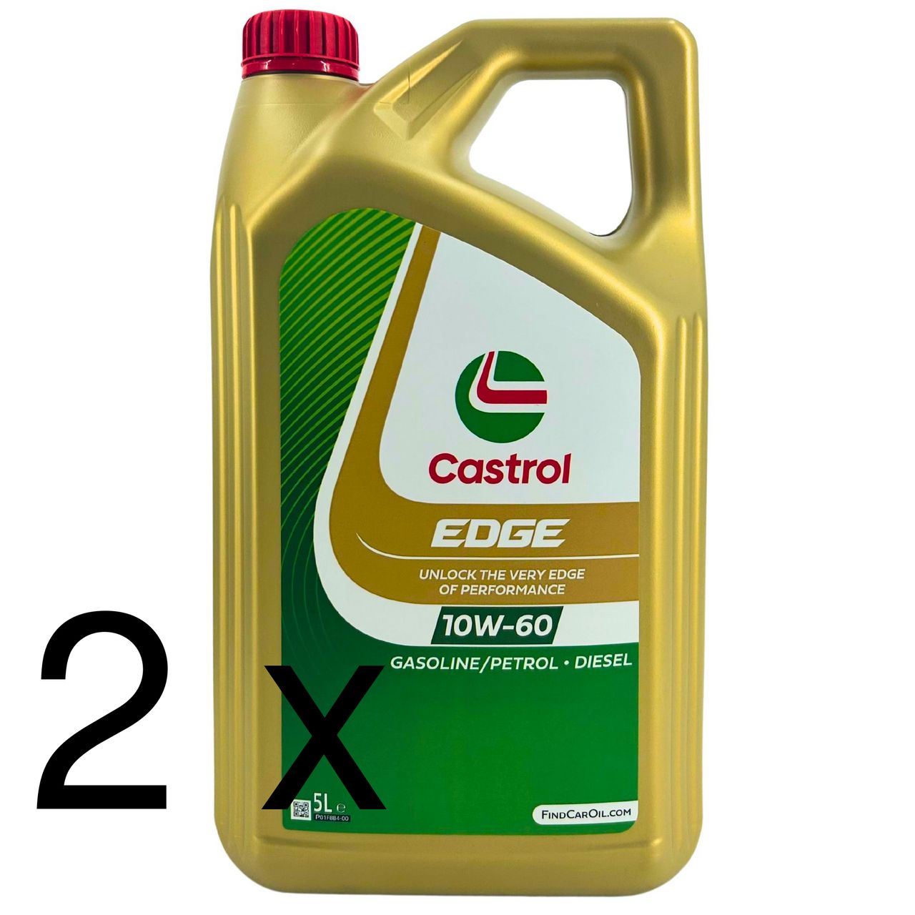 Castrol Edge 10W-60 2x5 Liter Castrol Edge 10W-60 2x5 Liter