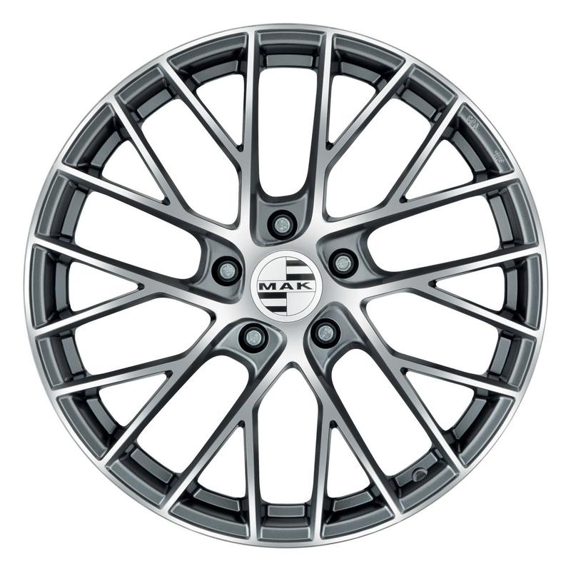 MAK MONACO-D gun metal mirror face 11.5Jx21 5x130 ET59
