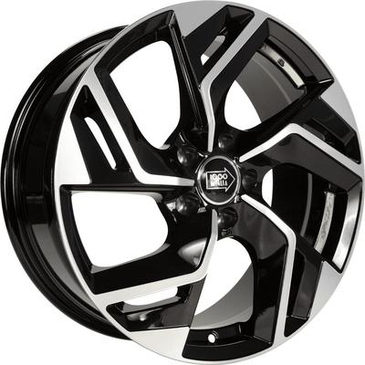 1000 MIGLIA MM1031 gloss black polished 7.0Jx17 5x114.3 ET40