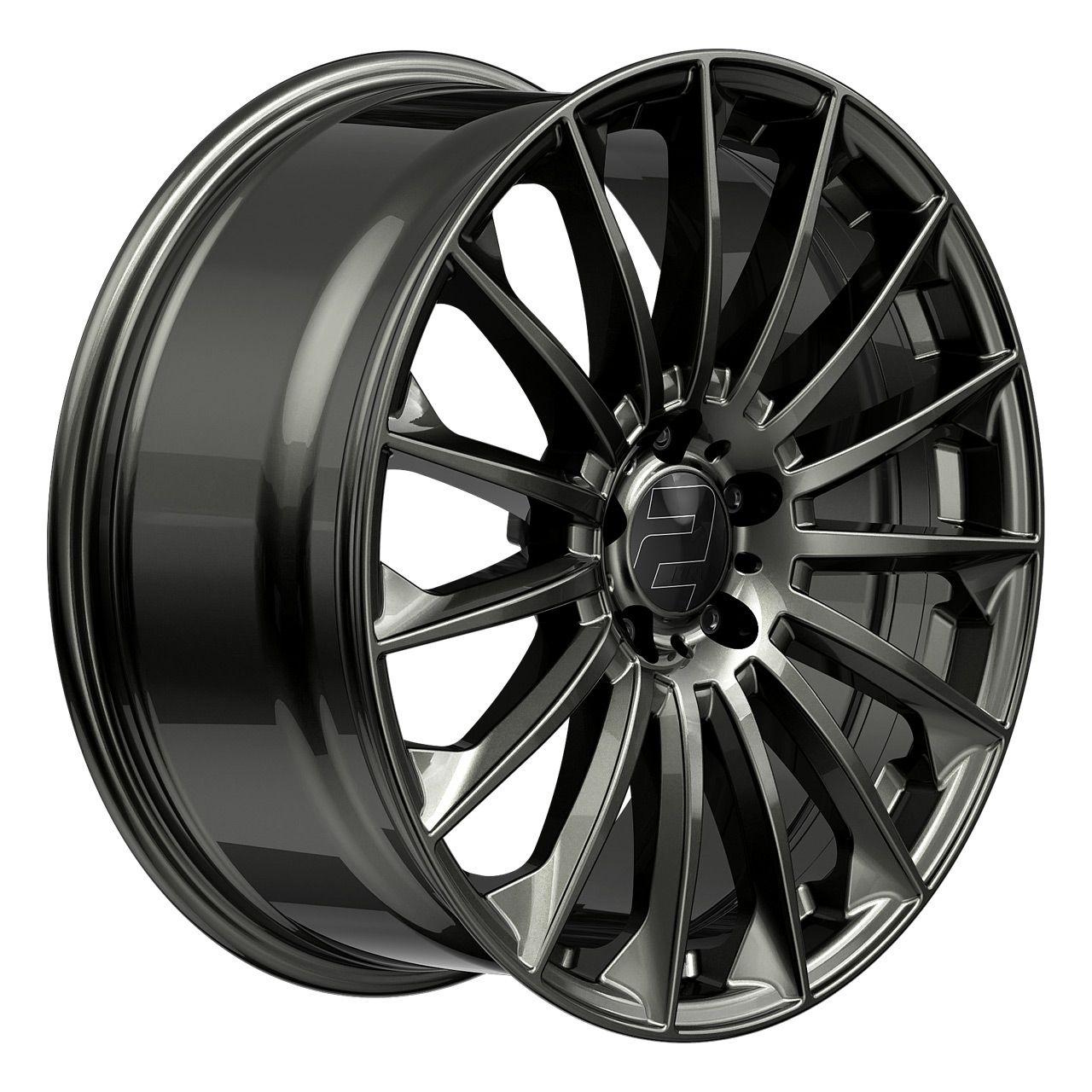 WHEELWORLD-2DRV WH39 dark gunmetal full painted 8.5Jx19 5x112 ET45